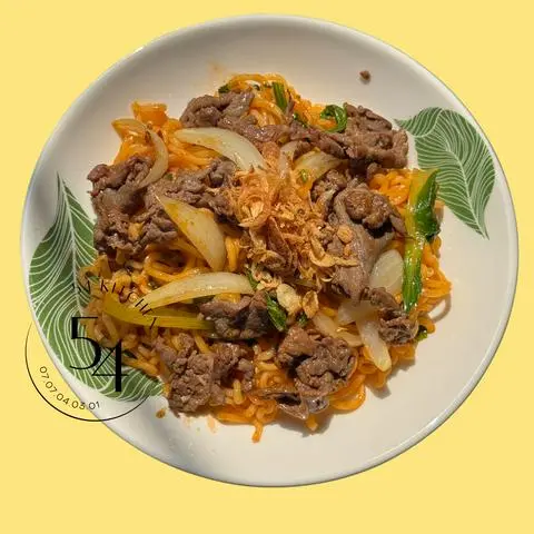 Hình ảnh Mì Trộn Siu Kay bò xào
