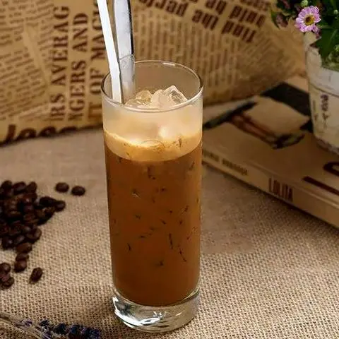 Hình ảnh Cafe sữa đá pha máy