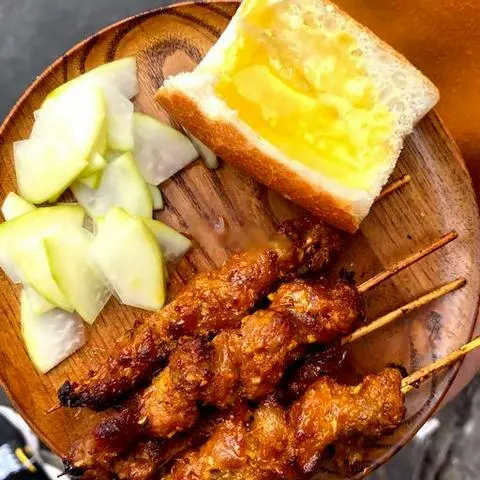 Hình ảnh Combo 1 (3 Xiên 1 Bánh 1 Trà tắc M )