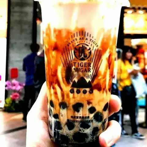 Hình ảnh Đường nâu sữa tươi kem cheese size L & đường nâu sữa tươi machiato size L