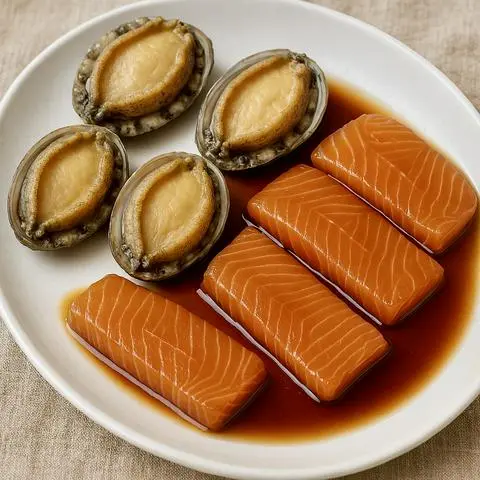 Hình ảnh COMBO 5: BÀO NGƯ VÀ CÁ HỒI NGÂM TƯƠNG 