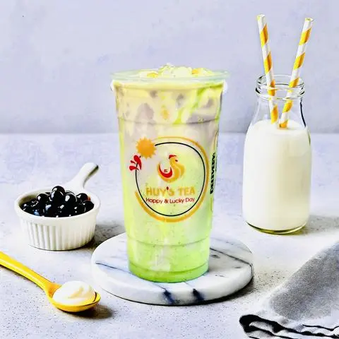 Hình ảnh Sữa Gấu Cốm Khoai Môn