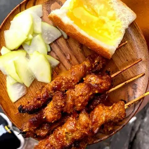Hình ảnh Combo 3 (5 xiên 1 Bánh 1 Trà tắc M )