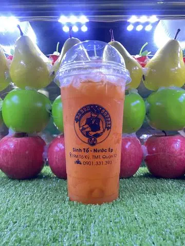 Hình ảnh Nước ép Mix Thơm - cà rốt
