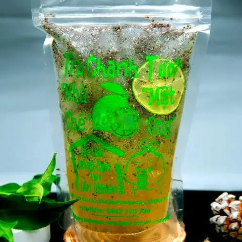 Hình ảnh Trà chanh hạt chia trân châu