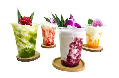 Hình ảnh Sữa Chua Mix Vị Đào 