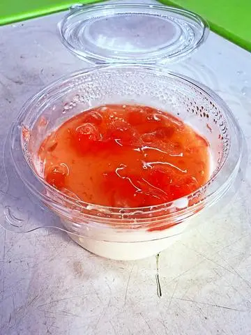 Hình ảnh Panna Cotta Bưởi Hồng