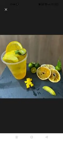 Hình ảnh Trà đào dứa mật ong size ly 1 lít 