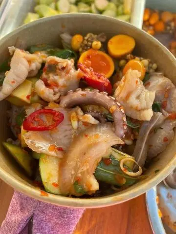 Hình ảnh Bạch tuộc sốt thái (size vừa)