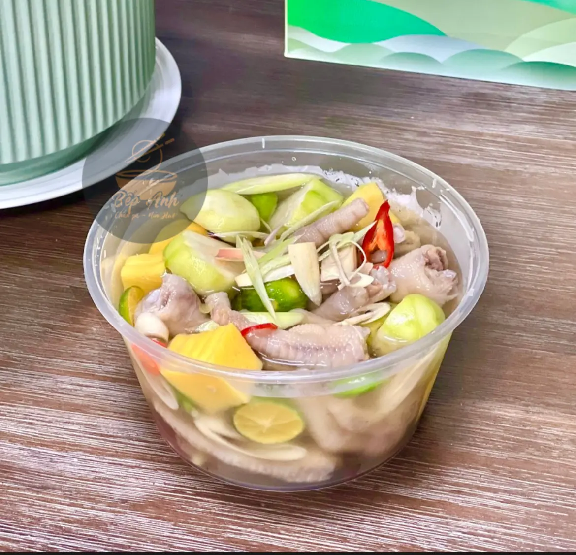 Hình ảnh Chân Gà ngâm sả tắc (nguyên xương) - Size L