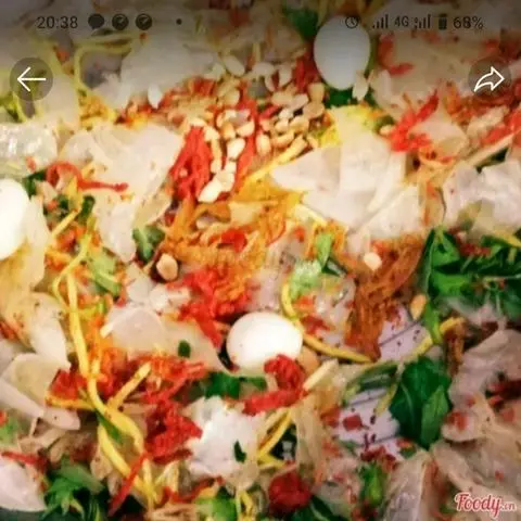 Hình ảnh dẻo phơi sương trộn 