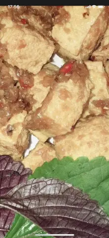 Hình ảnh đậu hủ xào sa tế 