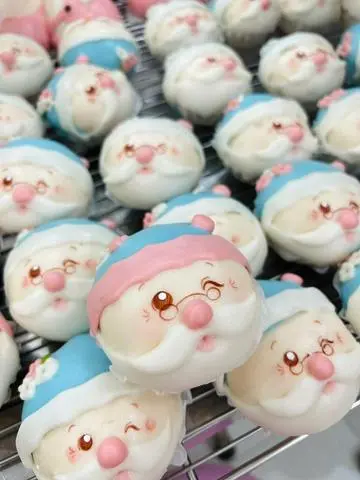 Hình ảnh Bánh bao tạo hình nhân ngọt