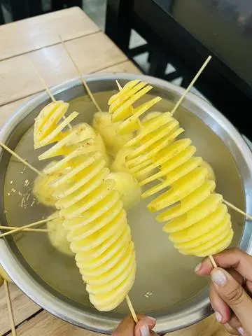 Hình ảnh Khoai Tây Lốc Xoáy