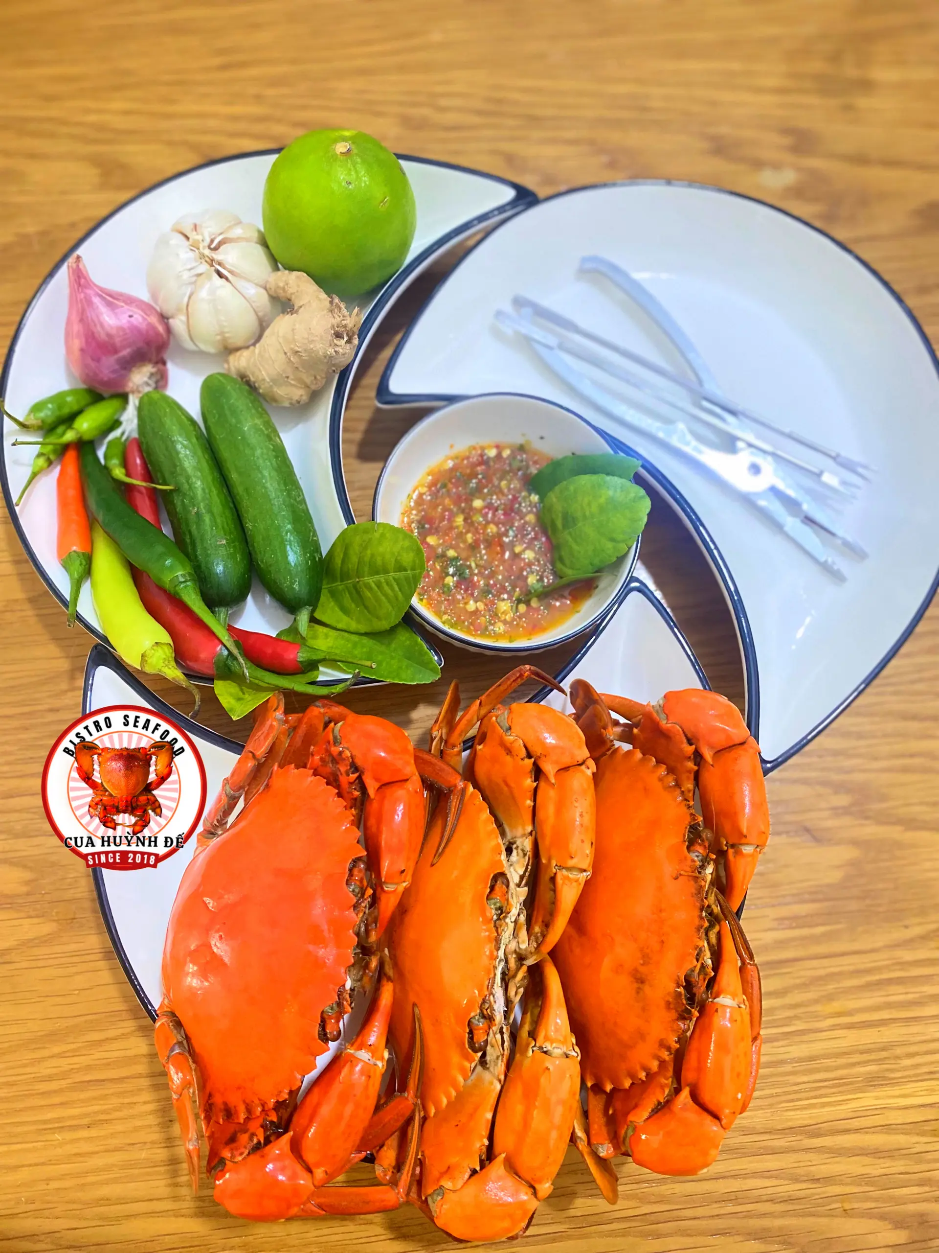 Hình ảnh 3 Cua Thịt Size To Vừa