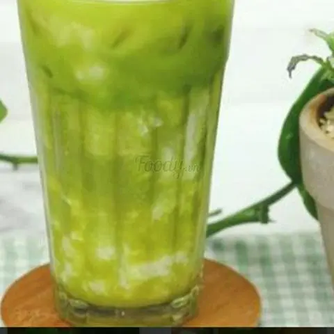 Hình ảnh Rau má  sữa đậu xanh