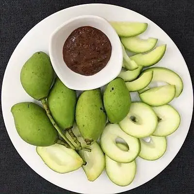 Hình ảnh xoài sống tách sẵn (50k nữa kg)