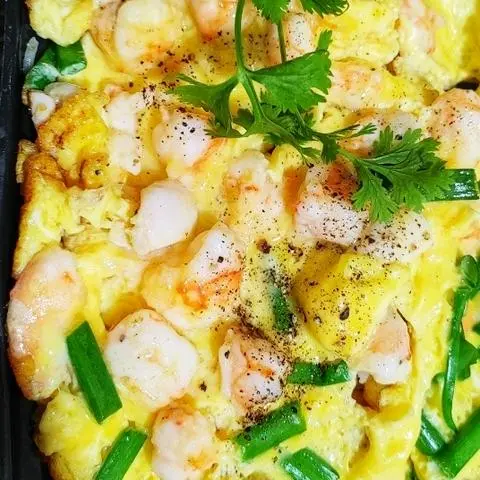Hình ảnh Trứng chiên hải sản