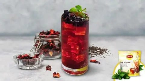 Hình ảnh Atiso đỏ hạt chia