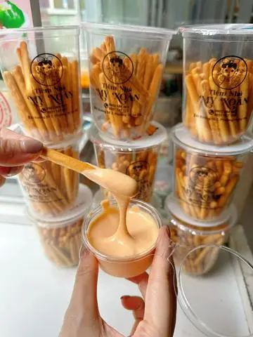 Hình ảnh Bánh Que + Sốt phô mai dẻo