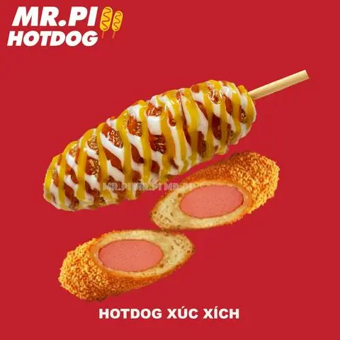 Hình ảnh Hotdog hàn quốc