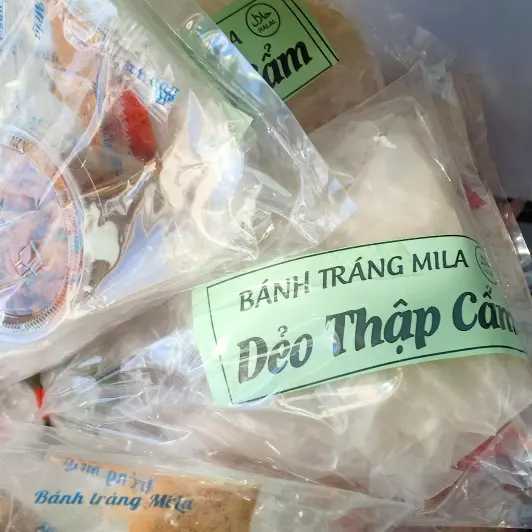 Hình ảnh Bánh tráng dẻo thập cẩm