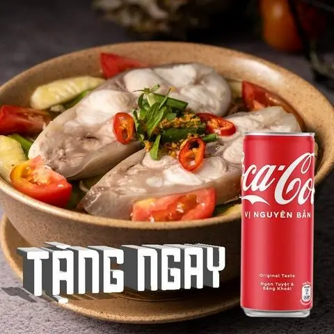 Hình ảnh Canh Chua Cá Bông Lau (Vừa) + Tặng Coca