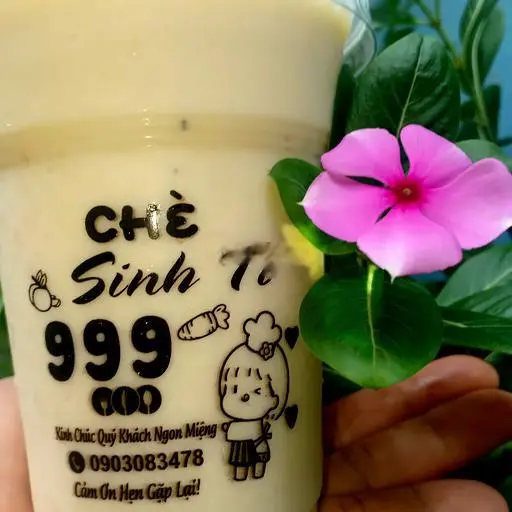Hình ảnh Sinh tố flan chuối