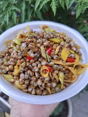 Hình ảnh ốc gạo vàng miền xào sả ơt phần 1kg
