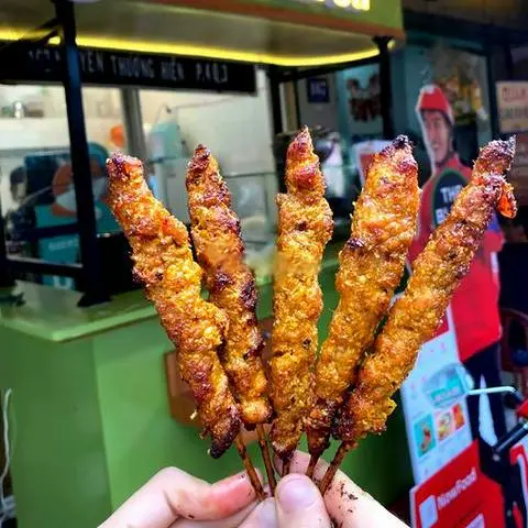 Hình ảnh 5 xiên thịt nướng - tiết kiệm