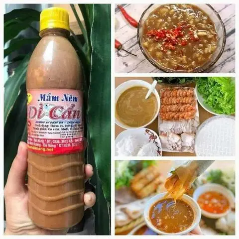 Hình ảnh Mắm Nêm Dì Cẩn 500ml