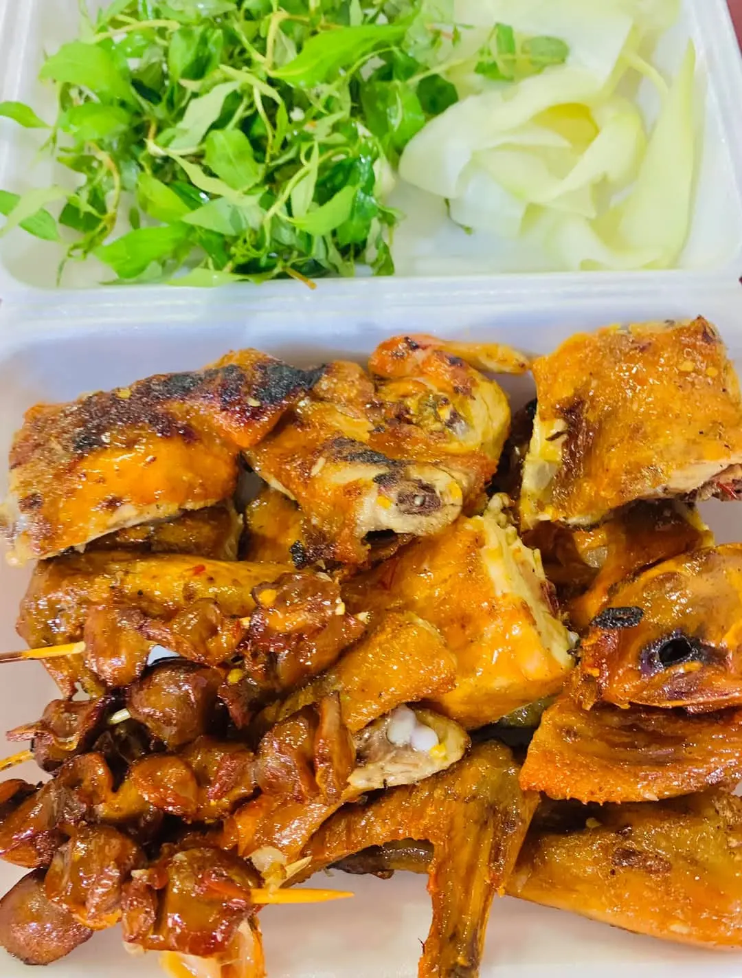 Hình ảnh Combo 1 Gà Nướng + 1 Cặp Mề