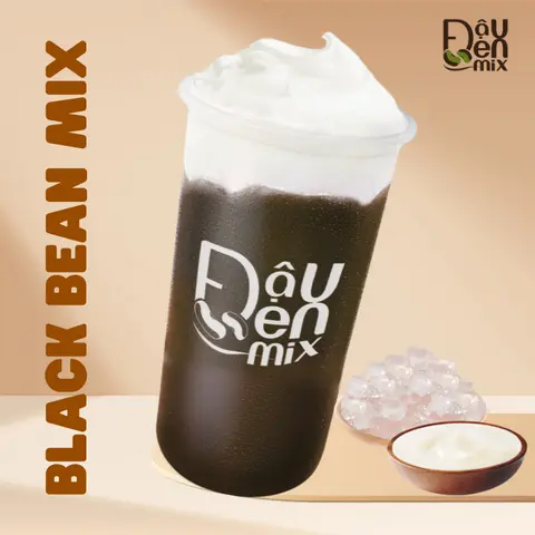 Hình ảnh ĐẬU ĐEN MIX NHA ĐAM SỮA DỪA