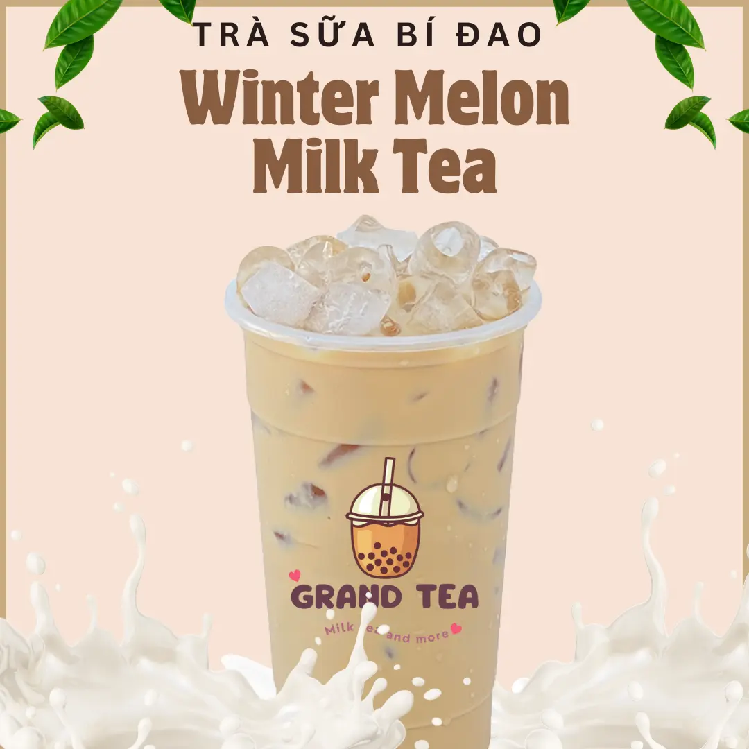 Hình ảnh Trà sữa bí đao/Winter Melon Milk Tea