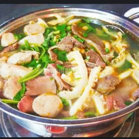 Hình ảnh Lẩu lòng bò ( lá sách+phèo+ khăn lông) lớn 