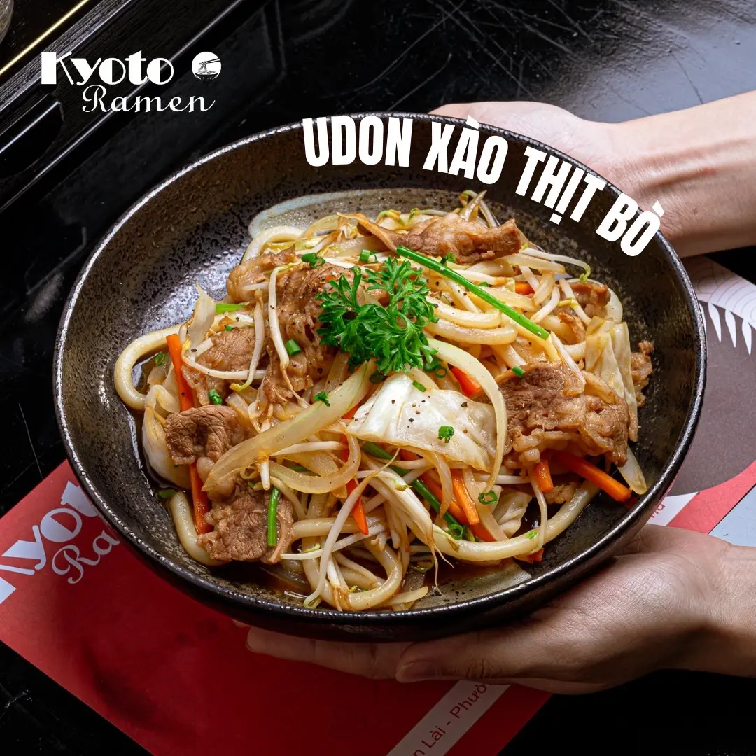 Hình ảnh Mì Udon Xào Thịt Bò