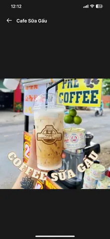 Hình ảnh Cafe sữa gấu