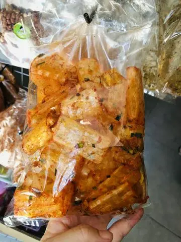 Hình ảnh bánh tráng sate cuộn tôm