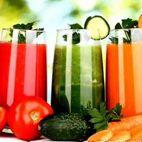 Hình ảnh Nước ép thơm - cà rốt