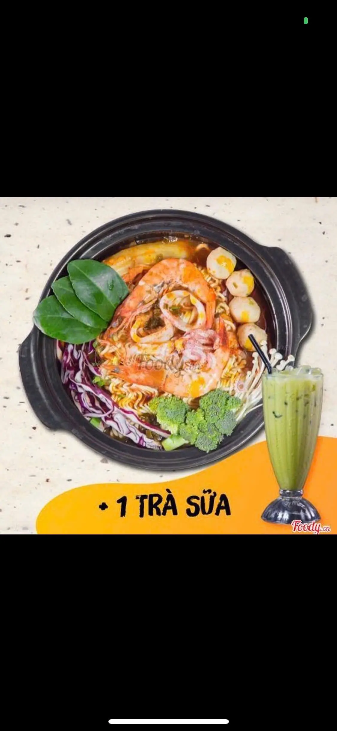 Hình ảnh 1 Mì thập cẩm - 1 trà sữa