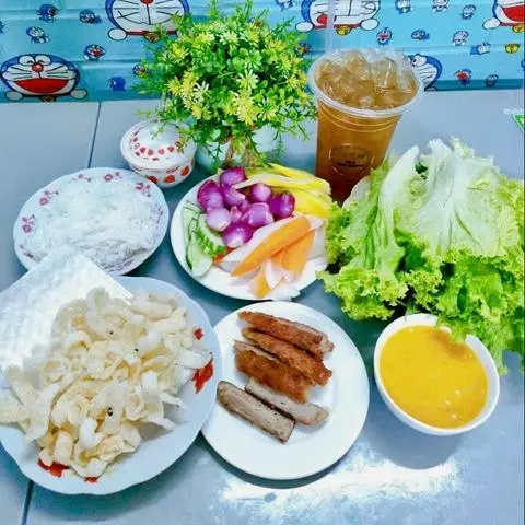 Hình ảnh Combo 4 phần Nem + 2 trà tắc