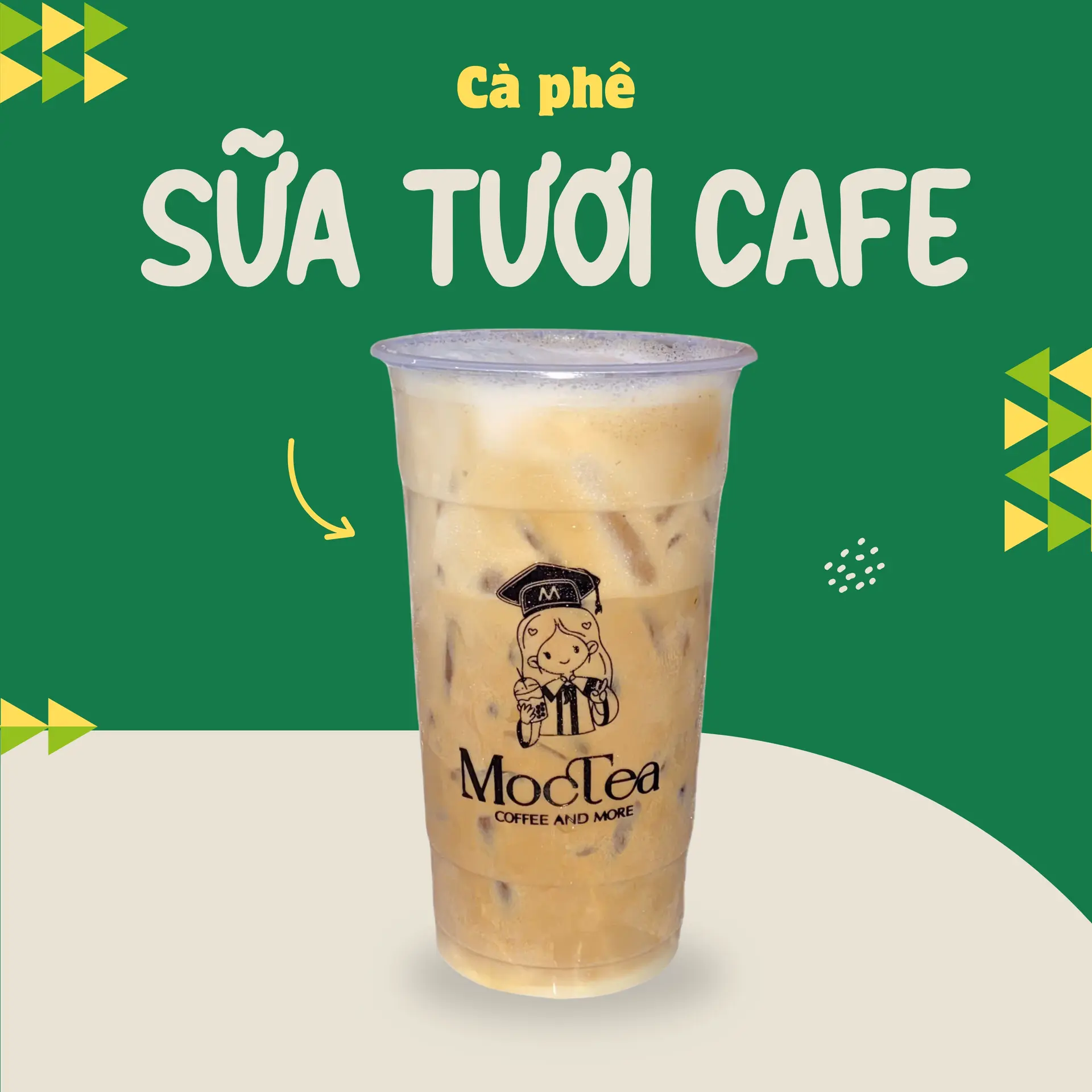 Hình ảnh Sữa tươi cà phê