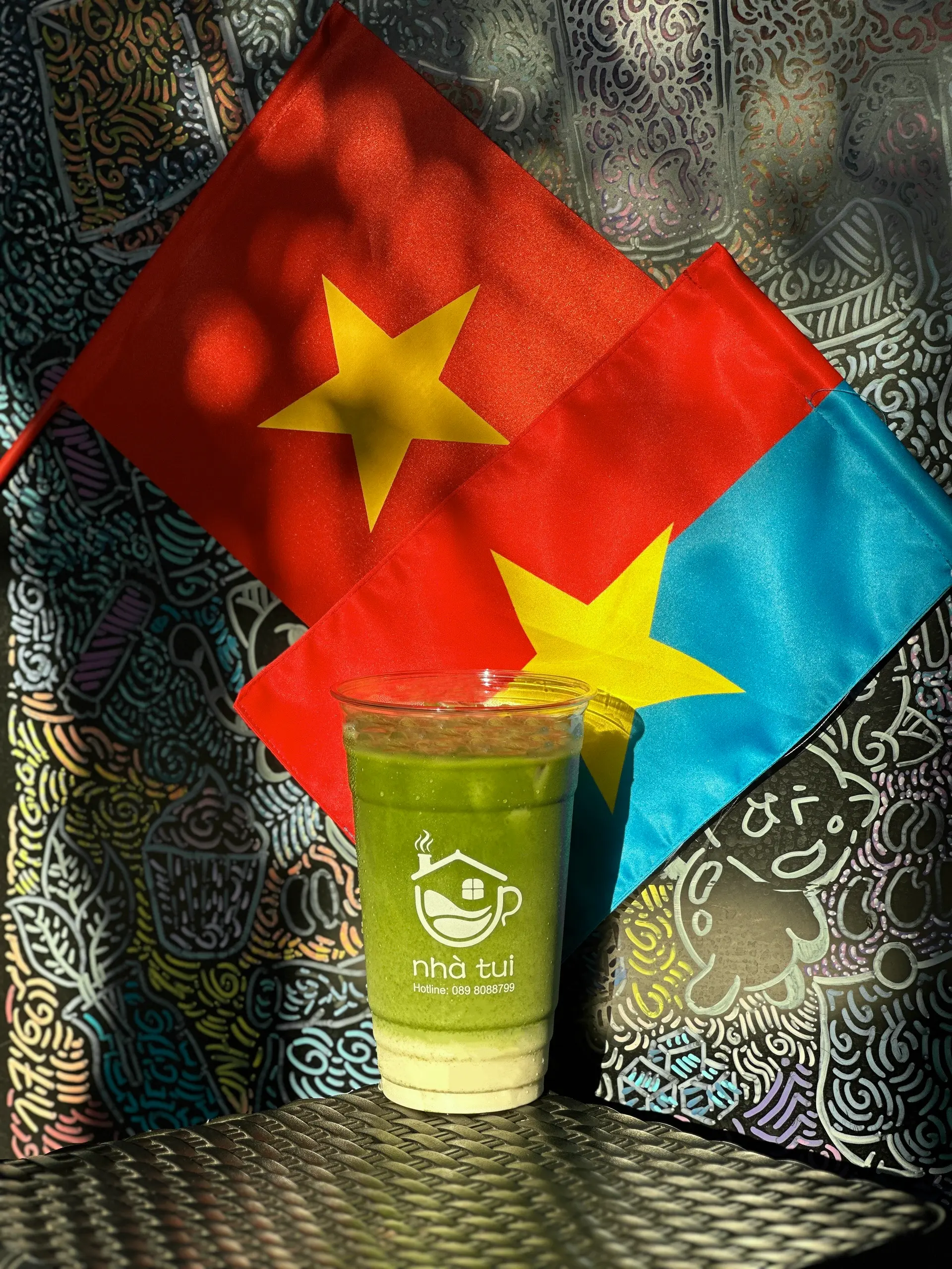 Hình ảnh Matcha sữa gấu