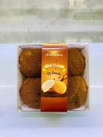 Hình ảnh Bánh Custard - Vị Chocolate