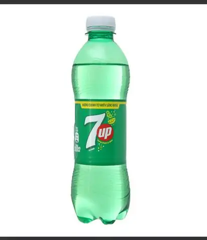 Hình ảnh Chai 7up + ly đá