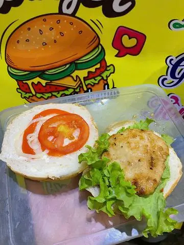 Hình ảnh Burger heo - coca