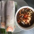 Hình ảnh Combo 10 cuốn tôm thịt - 1chanh dây