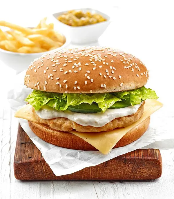 Hình ảnh Hamburger Tôm Phô Mai