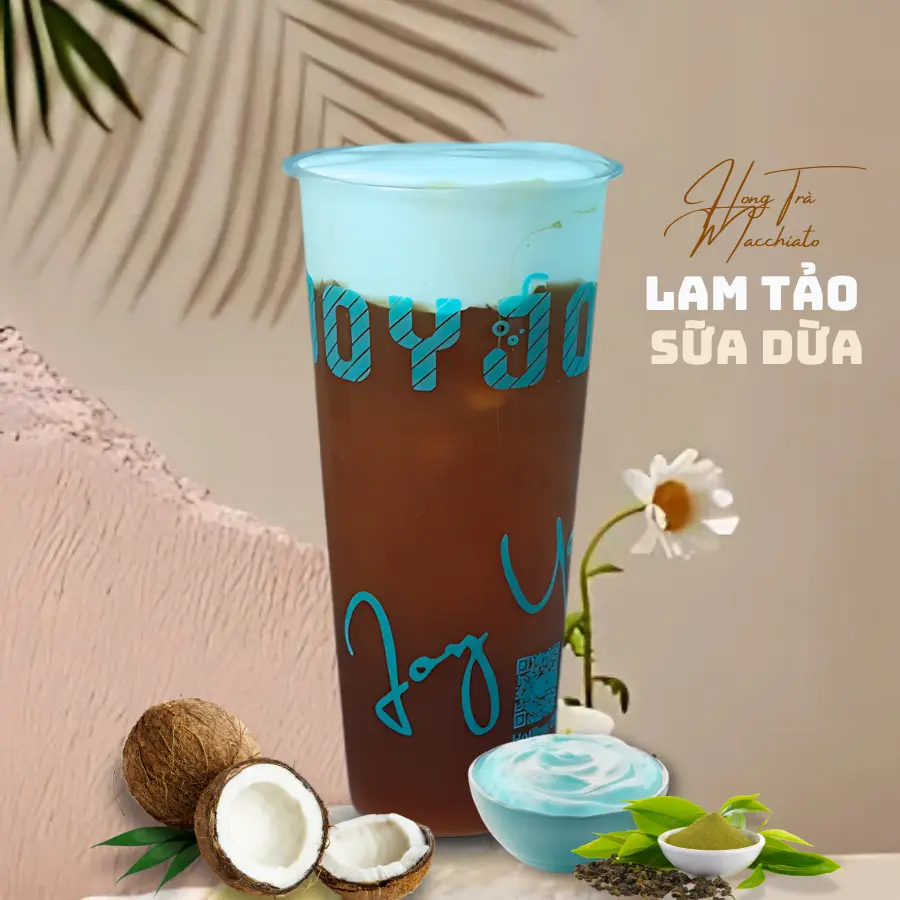 Hình ảnh Hồng trà macchiato