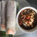 Hình ảnh Combo 10 cuốn tôm thịt - 1 ly chanh dây